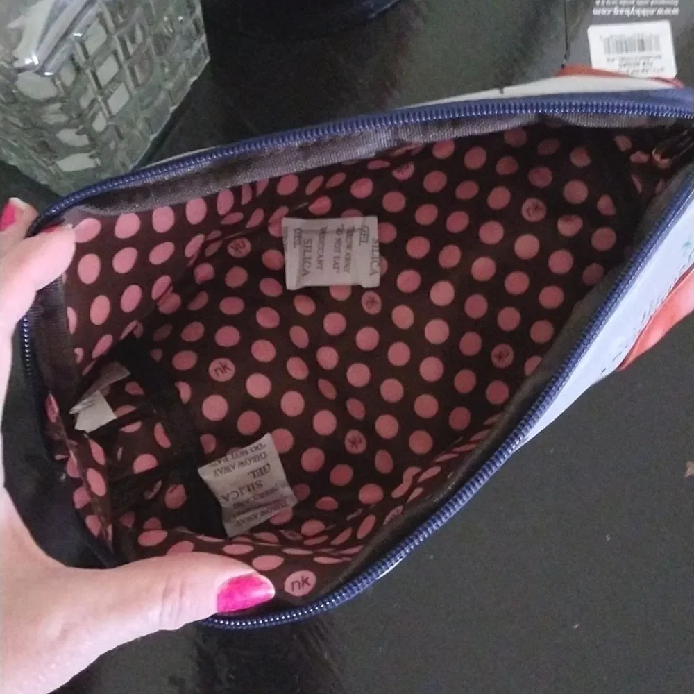 Nikky Pop Generation Fun‎ Begins XL Vegan Travel Makeup Case NWT